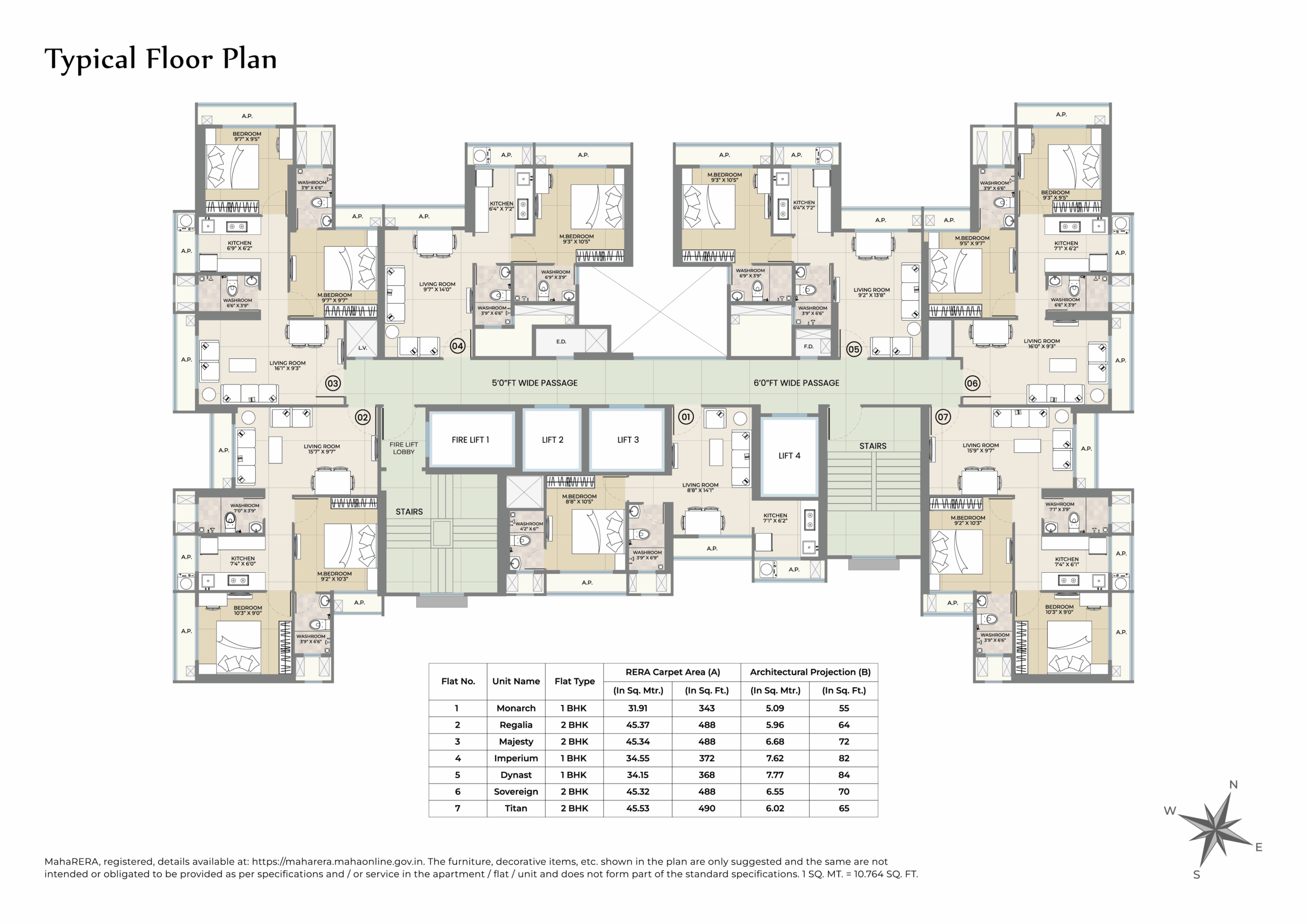 Typical Floor Plan