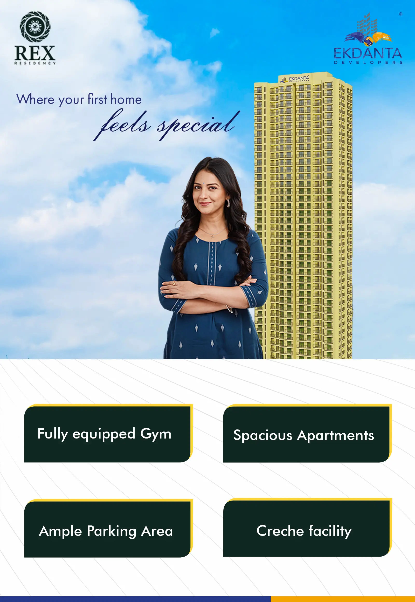Rex Residency by Ekdanta Developers